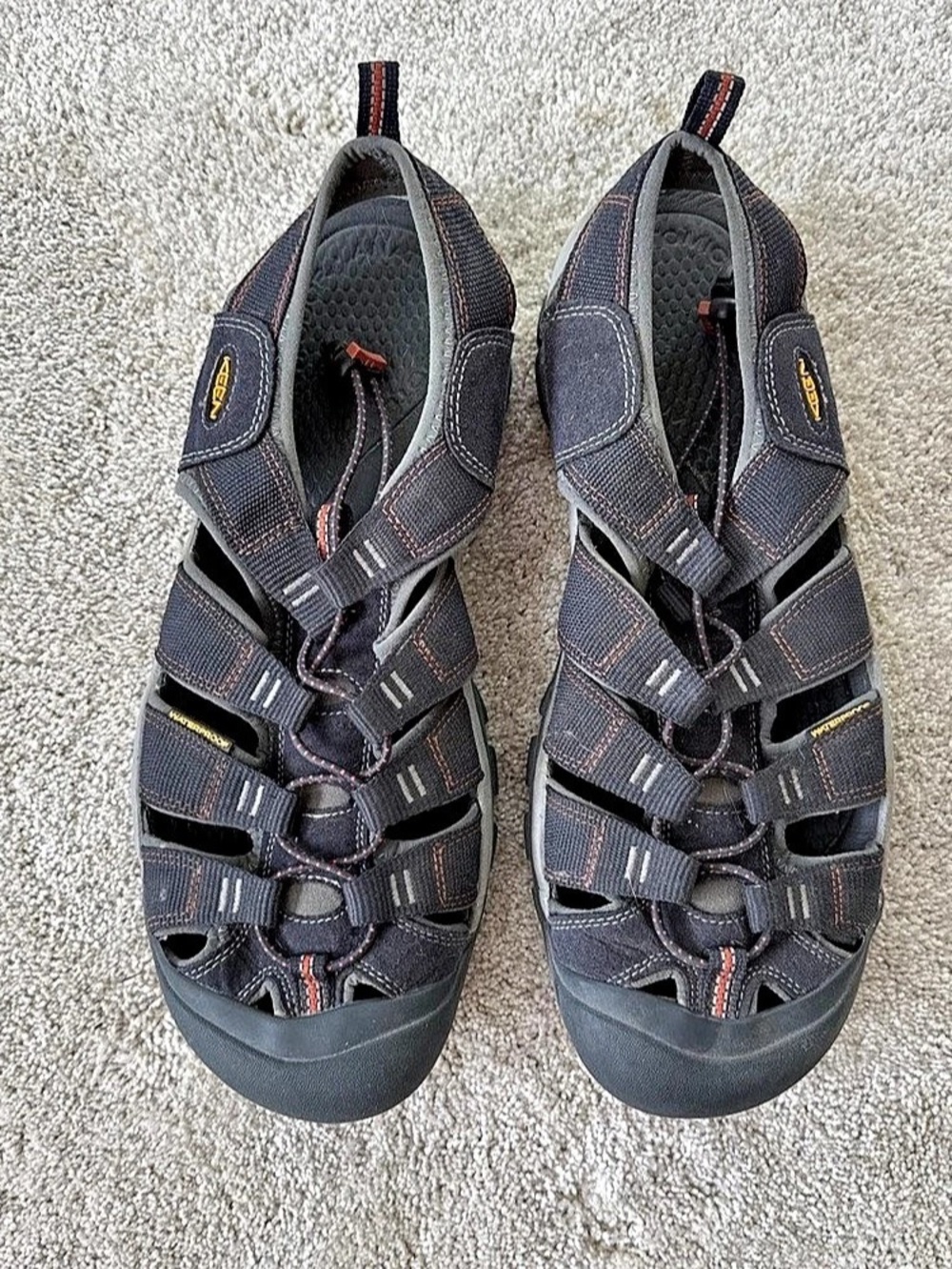 KEEN Newport H2 Men's Black & Gray Sandals US 13